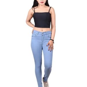 Vaishno Mata Womens Super Comfy Stretch Denim 5 Pockets Jeans