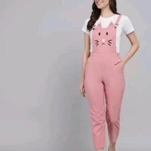 Vaishno Mata Pink women Dungaree