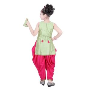 Vaishno Mata Girls Kurta Sets D3